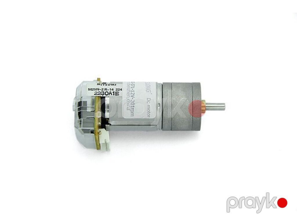 Mitsumi Enkoderli DC Motor 12V 300 RPM DC 12V gərginliklə işləyən — Transmissiya, Bakı (2)
