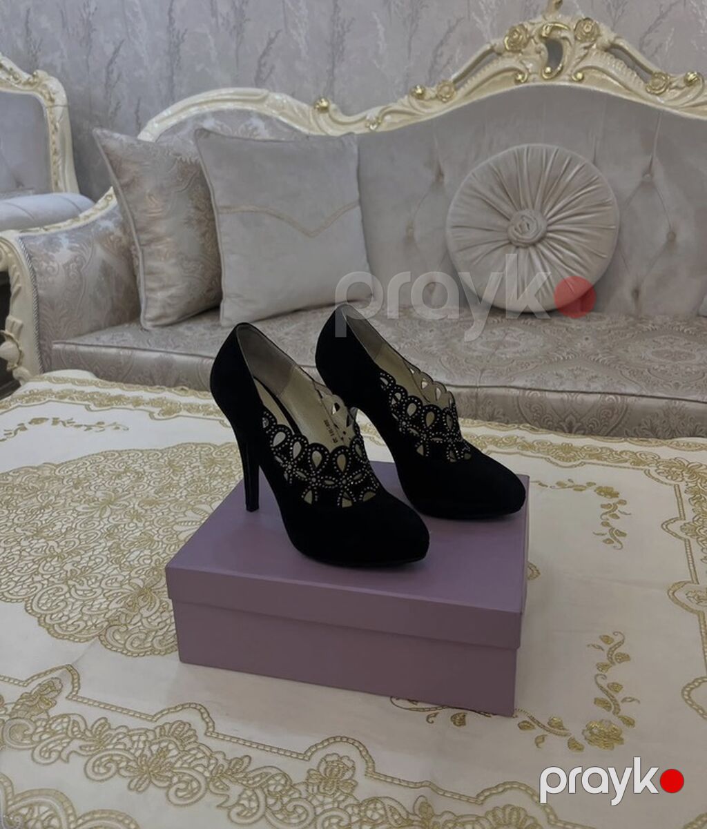 Qadın klassik ayaqqabısı – Avante Moda - Rəng: qara - Model — Tufl, Bakı (5)