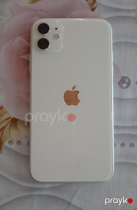 IPhone 11, 128 GB, Ağ, Face ID — Bakı