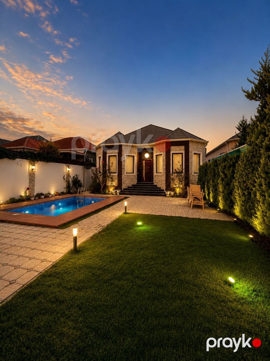 Satılır 4 otaqlı həyət evi/bağ evi 180 m² — Ev, villa, Bakı (2)