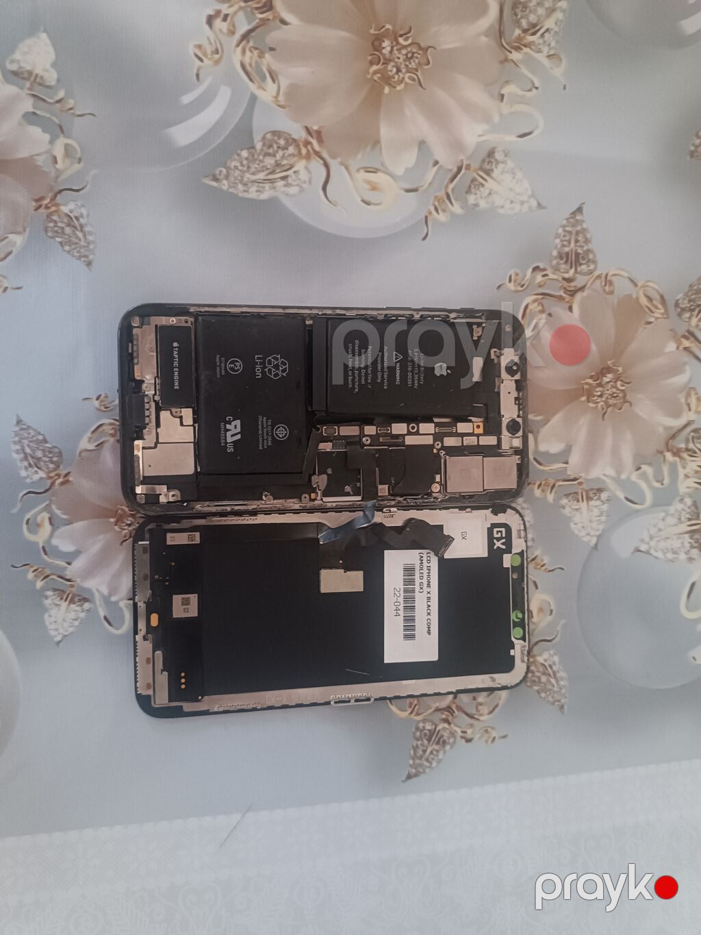 IPhone X, 64 GB, Space Gray, Qırıq — Apple iPhone, Bakı (3)