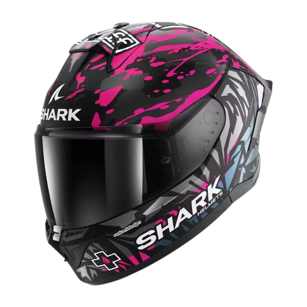 Dəbilqə Shark Skwal CUP Replıca Reddıng Mat Black Violet Blue, L (HE6531EKVBL) — Bakı