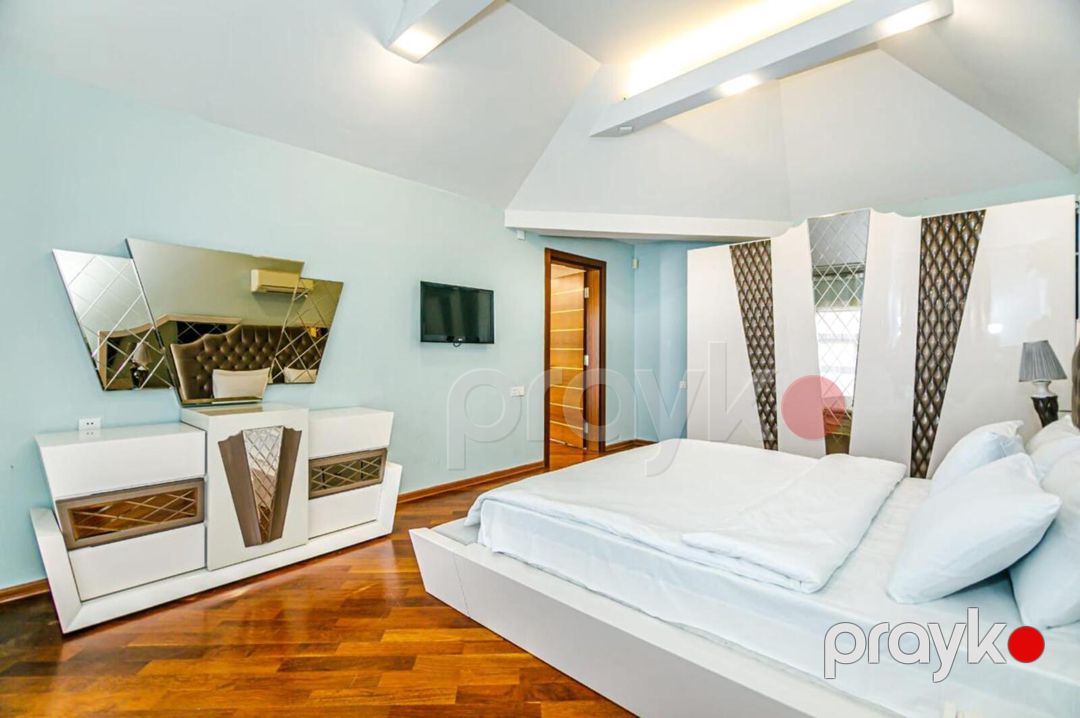 İcarəyə verilir 8 otaqlı həyət evi/bağ evi 600 m² — Ev, villa, Bakı (10)