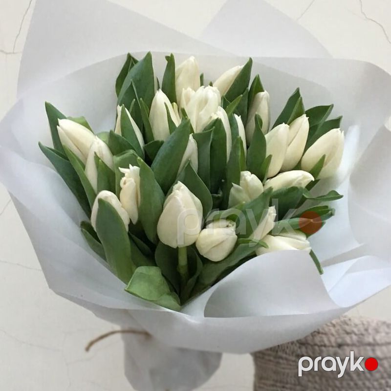 21 Ağ Tülpanlar - code:2057 — Bayram məmulatı, Bakı (2)