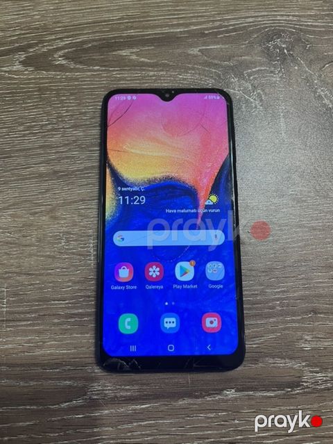 Samsung Galaxy A10, 32 GB, rəng - Mavi, Qırıq — Bakı