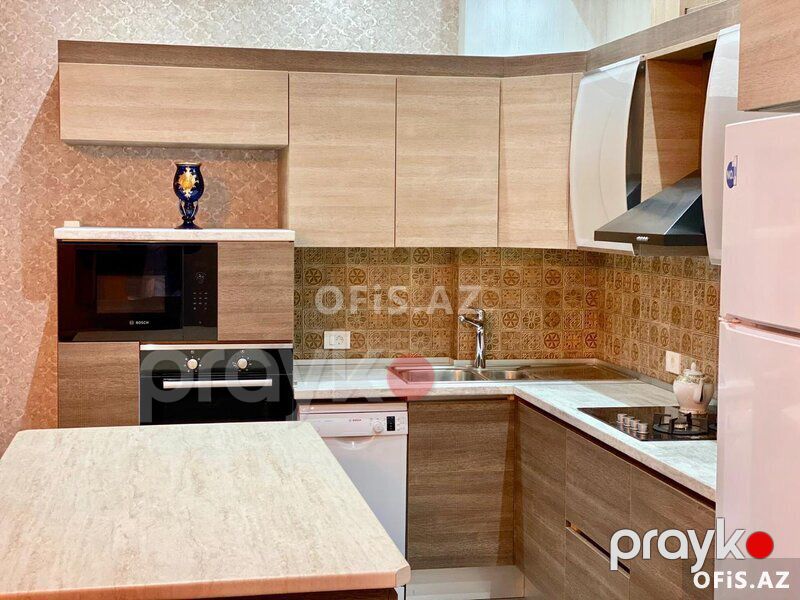 Yeni tikili Kirayə Verilir Yasamal r., Elmlər Akademiyası m., 2 otaq, 90 m² — Mənzil, Bakı (5)