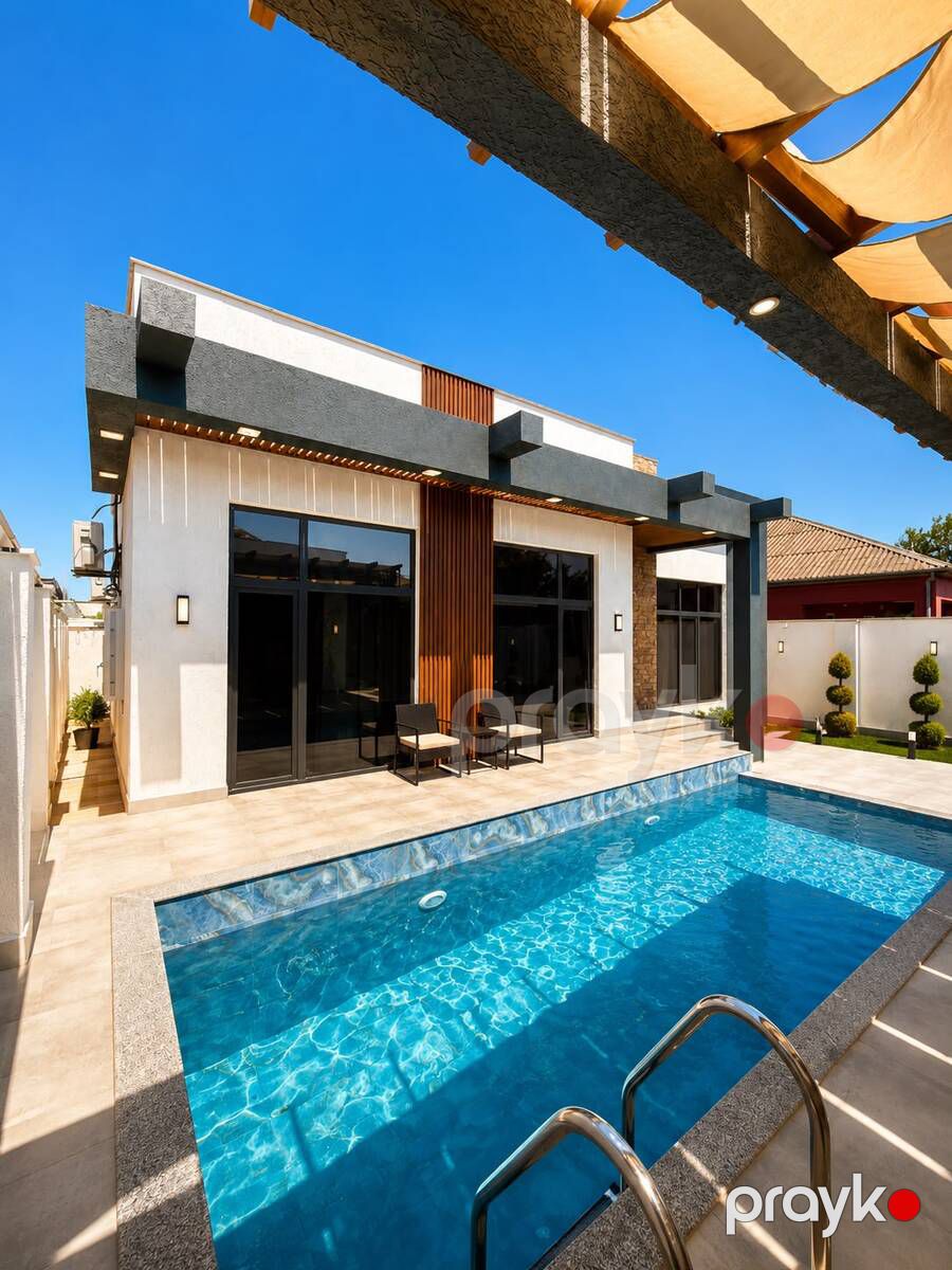 Satılır 4 otaqlı həyət evi/bağ evi 150 m² — Ev, villa, Bakı (2)