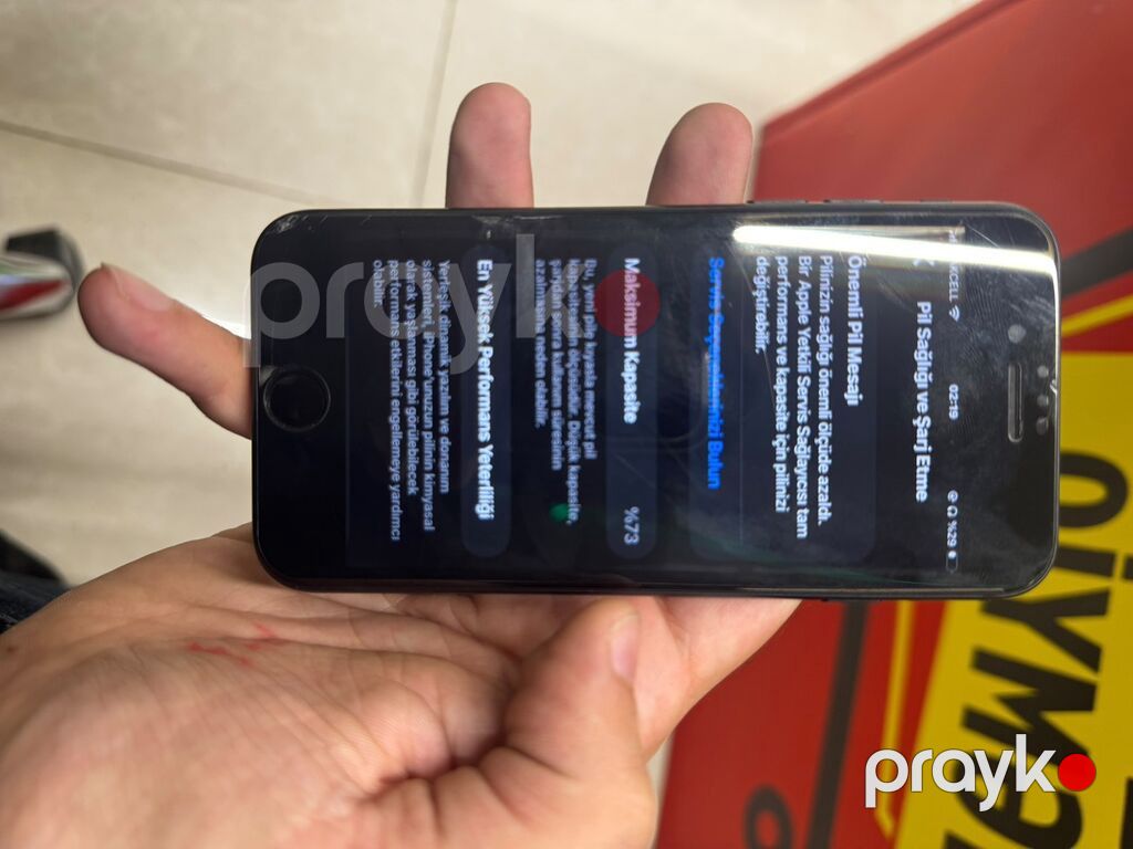 IPhone SE, 64 GB, Qara, Barmaq izi — Apple iPhone, Masazır (6)