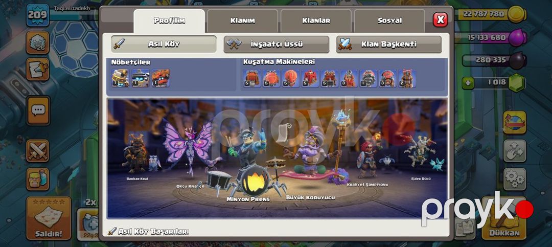 Clash of clans — Oyunlar, konsollər və proqramlar, Qəbələ (4)