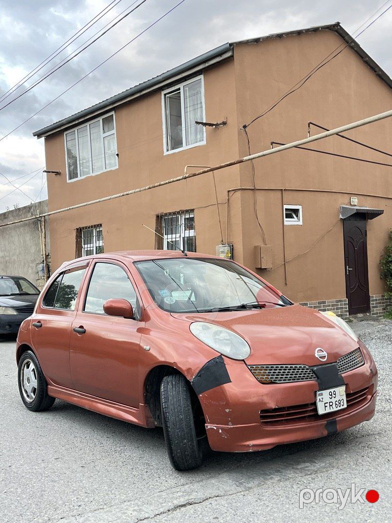Nissan March, 1.2 L, 2002 il, 250 000 km — Avtomobillər, Bakı (2)