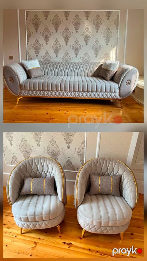 İşlənmiş, Divan, 2 kreslo — Bakı