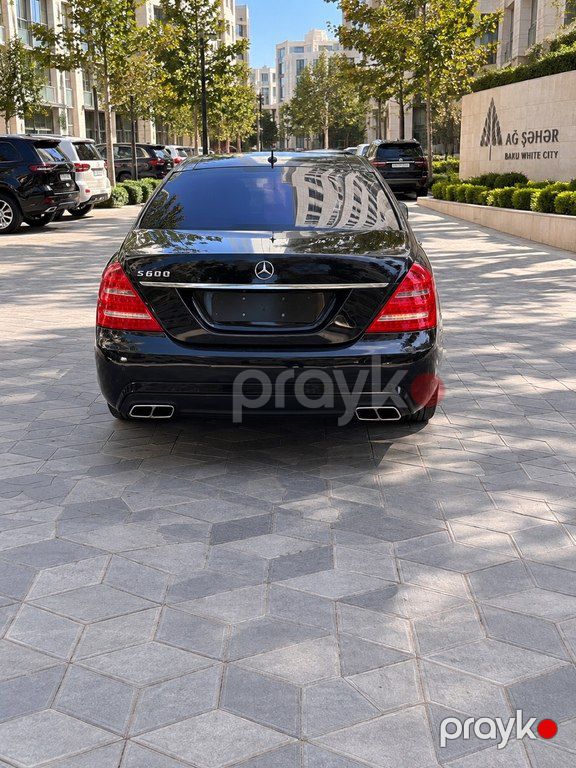 Mercedes S 600, 5.5 L, 2006 il, 114 960 km — Avtomobillər, Bakı (5)