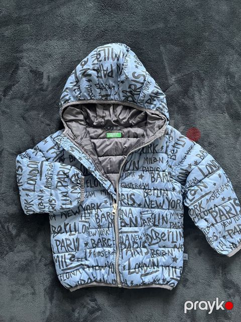 Kurtka, Oğlan üçün, 3 - 4 yaş, Benetton — Bakı