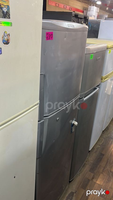Hitachi iki qapılı soyuducu - Rəng: gümüşü (inox tərzində) — Digah