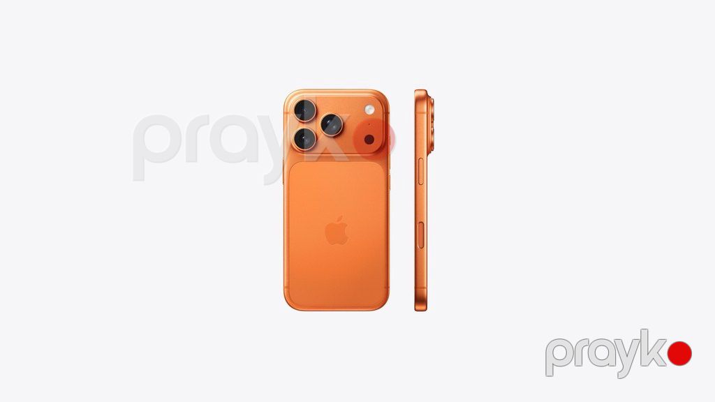 Apple iPhone 17 Pro Cosmic Orange 256GB/12GB — Smartfonlar, Bakı (2)