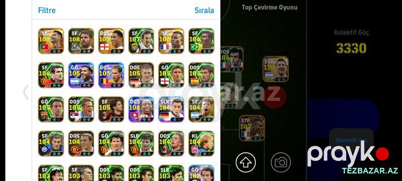Əlimyandı Efootball Pes hesabı satılır — Oyunlar, konsollər və proqramlar, Bakı (3)