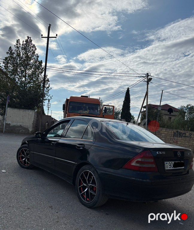 Mercedes C 320, 3.2 L, 2000 il, 247 000 km — Avtomobillər, Bakı (6)