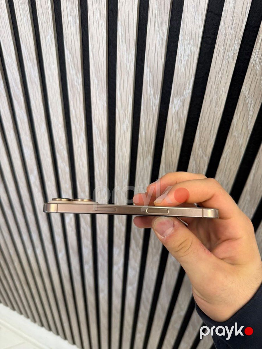 Apple iPhone 16 Pro Desert Titanium 128GB/8GB — Smartfonlar, Bakı (4)