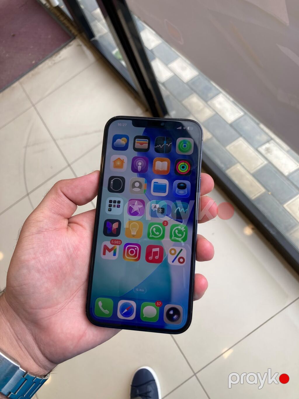 IPhone 12 Pro Max, 256 GB, Pacific Blue, Simsiz şarj, Face ID — Apple iPhone, Bakı (6)