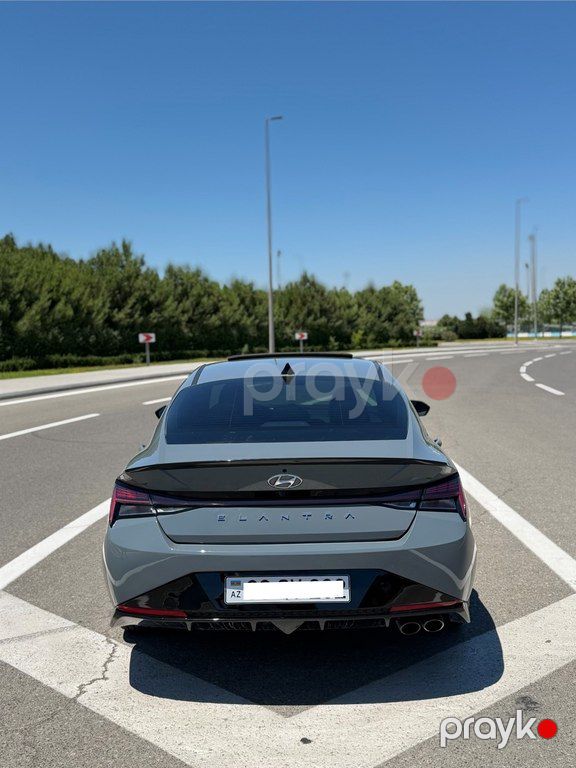 Hyundai Elantra N Line, 1.6 L, 2022 il, 71 000 km — Avtomobillər, Bakı (6)
