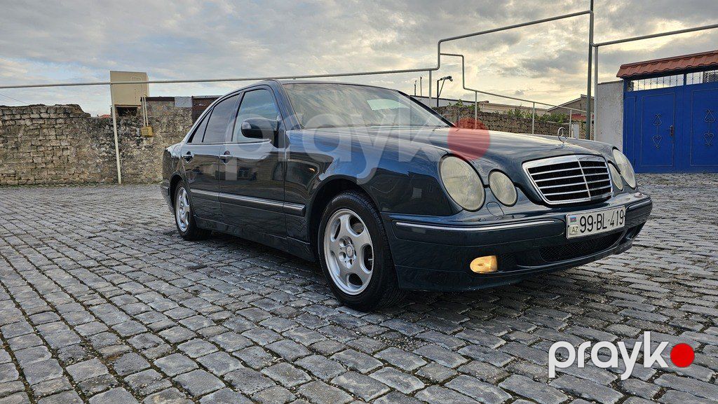 Mercedes E 240, 2.4 L, 2001 il, 292 000 km — Avtomobillər, Bakı (3)