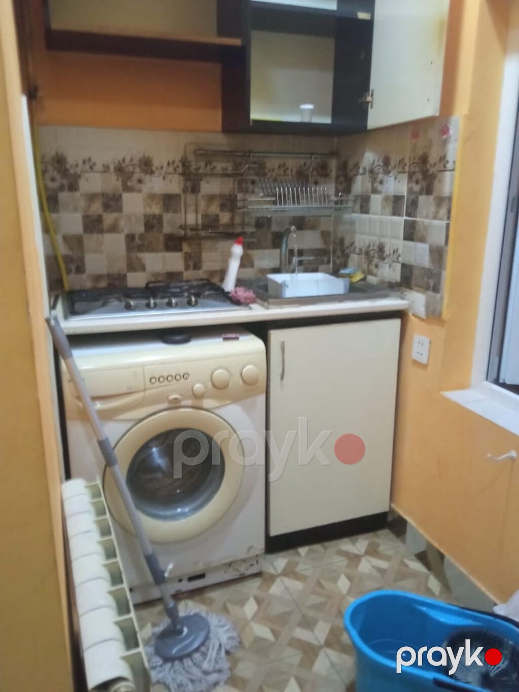Kirayə üçün 1 otaqlı mənzil (studiyaya bənzər plan) - Geniş, hündür — Mənzil, Bakı (6)