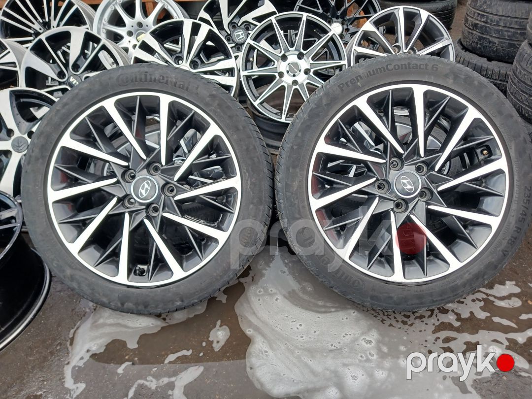 Hyundai təkəri 235/45 R18 — Ehtiyat hissələri və aksesuarlar, Bakı (3)