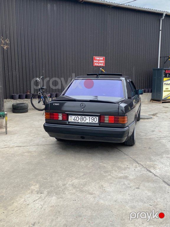 Mercedes 190, 1.8 L, 1991 il, 412 213 km — Avtomobillər, Cəlilabad (3)