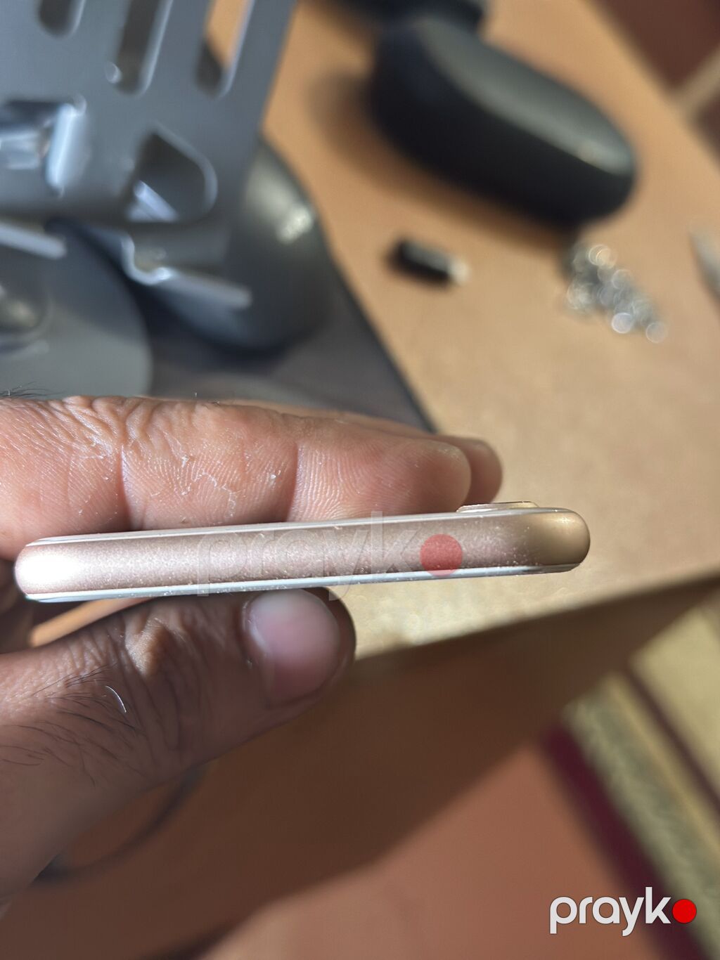 IPhone 8, 64 GB, Rose Gold, Qırıq, Barmaq izi, Simsiz şarj — Apple iPhone, Bakı (5)
