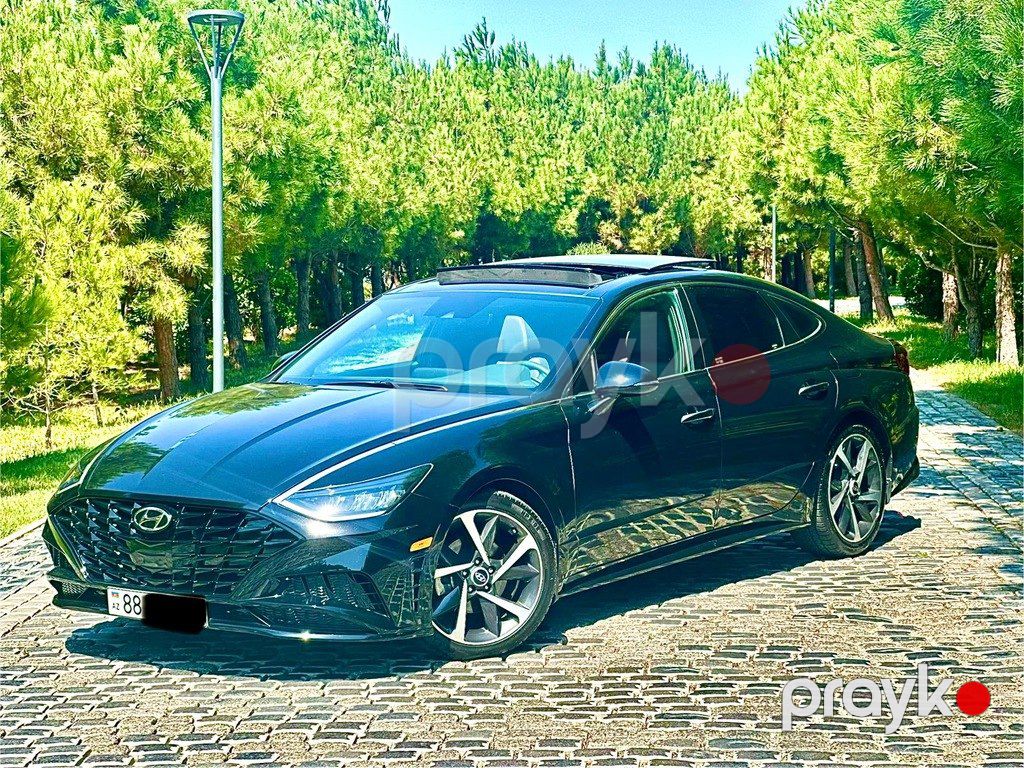 Hyundai Sonata, 1.6 L, 2021 il, 98 000 km — Avtomobillər, Bakı (5)