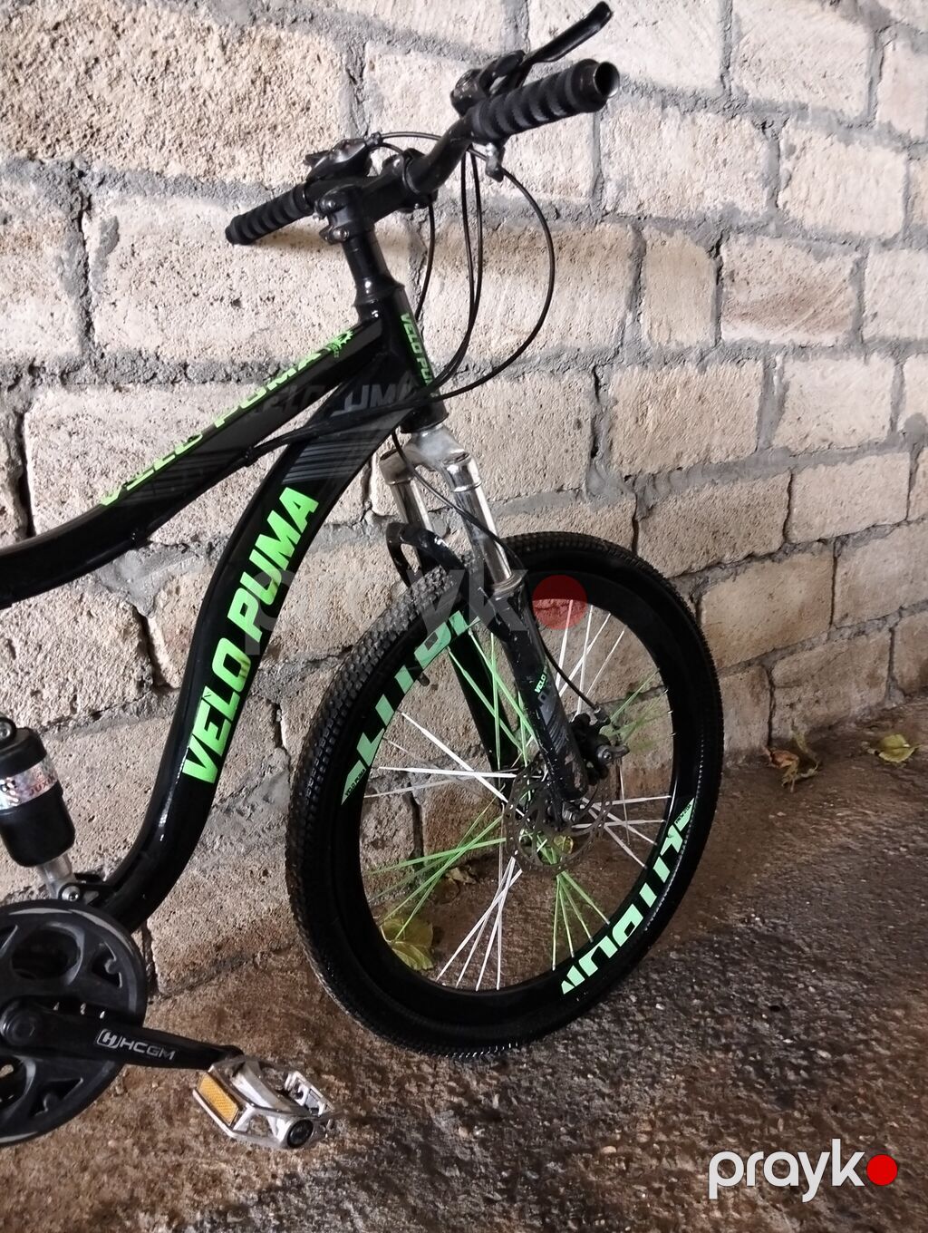 Velo Puma V-800 dağ velosipedi - Çərçivə: amortizatorlu — Dağ velosipedləri, Bakı (4)