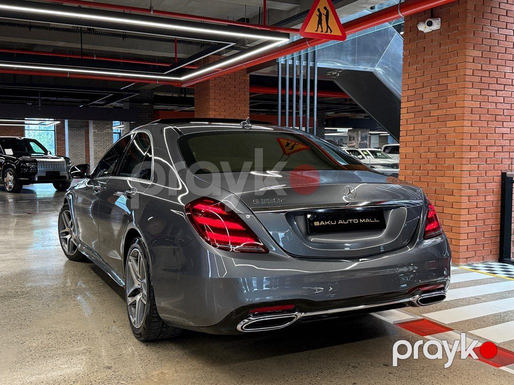 Mercedes S 350 d, 2.9 L, 2018 il, 195 000 km — Avtomobillər, Bakı (7)