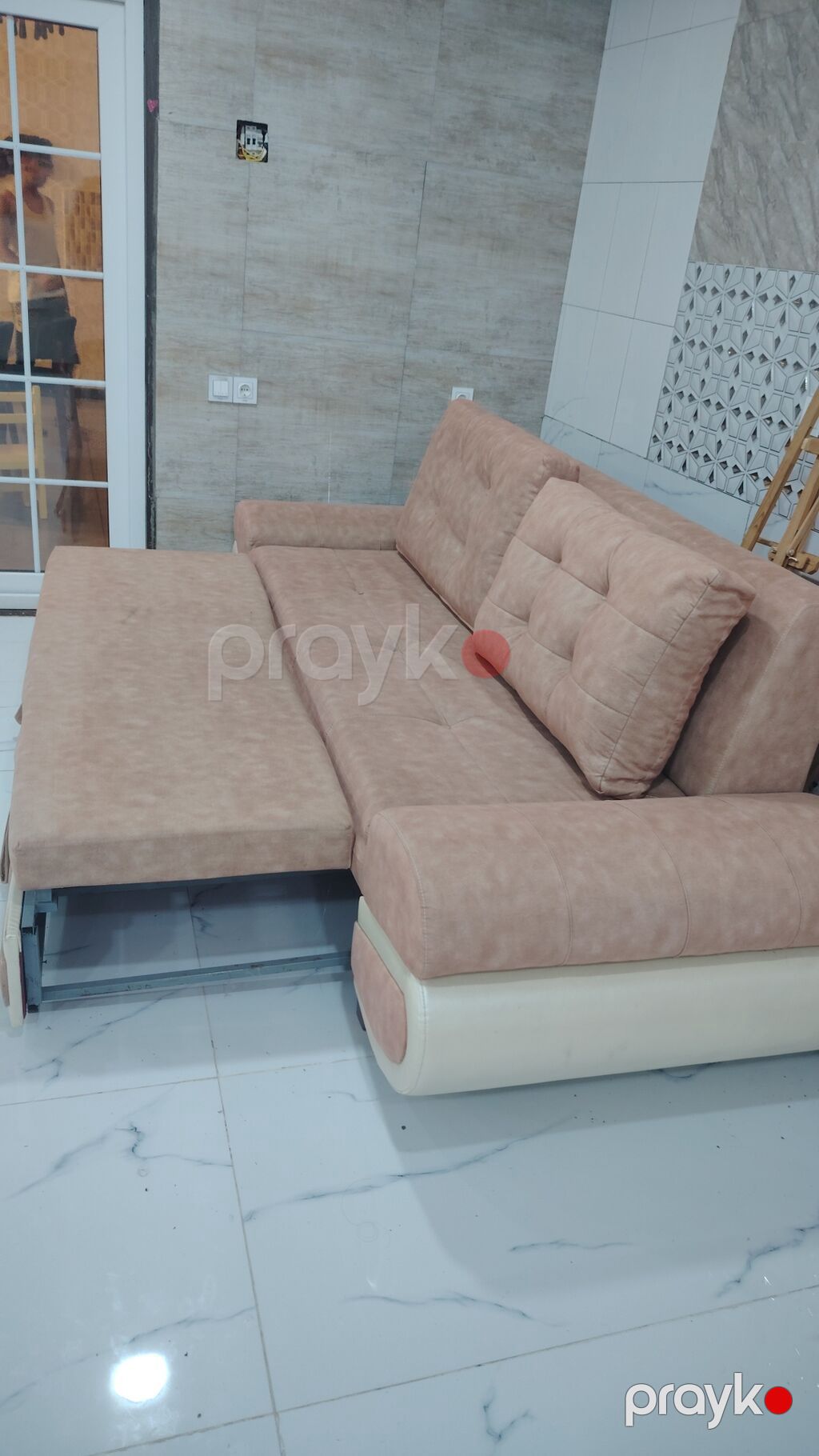 Çevrilə bilən divan – açılıb-yığılan mexanizmli - Rəng: pastel açıq — Divanlər, Digah (3)