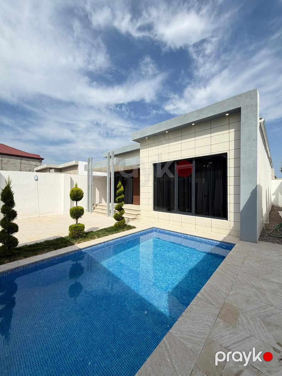 Satılır 4 otaqlı həyət evi/bağ evi 150 m² — Ev, villa, Bakı (2)