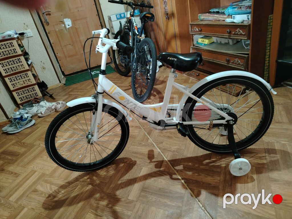 Uşaq velosipedi – Fonte, 20" təkərlər - Rəng: ağ, sarı-qrafik — Uşaq velosipedləri, Bakı (2)