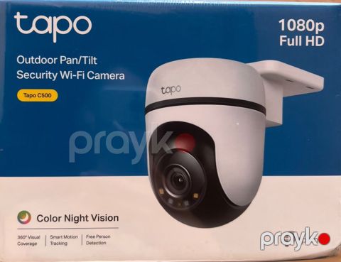 TP-Link Tapo C500 – Açıq məkan üçün 1080p Full HD Pan/Tilt Wi‑Fi — Bakı