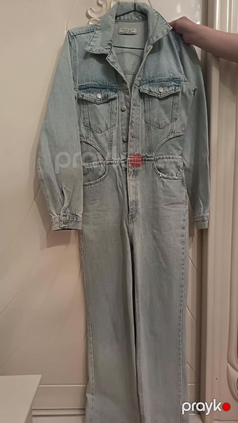 Brend: Olive Blue Model: Cins kombinezon (uzunqol) Rəng: Açıq — Xırdalan