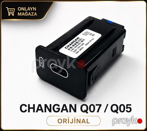 Changan Q07 / Q05 USB Type-C modulu — Bakı