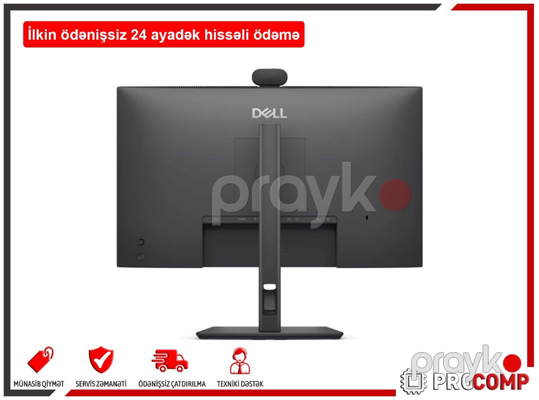 Dell Pro P 24 Usb-c Hub Webcam Monitor - P2426HEV 210-BVHW — Kompüterlər və noutbuklar, Bakı (3)
