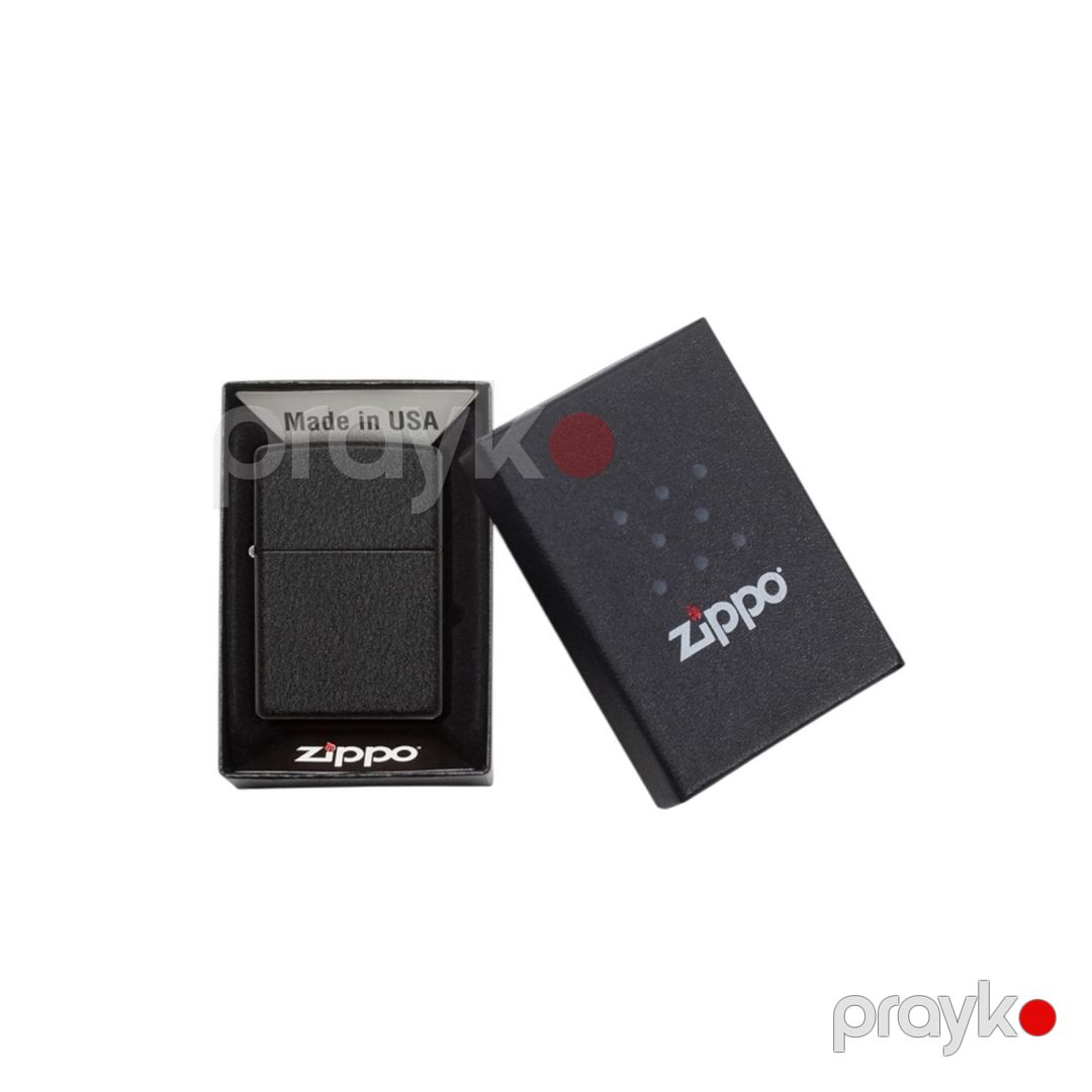 Alışqan "Zippo Black Crackle" — Şəxsi əşyalar, Bakı (3)
