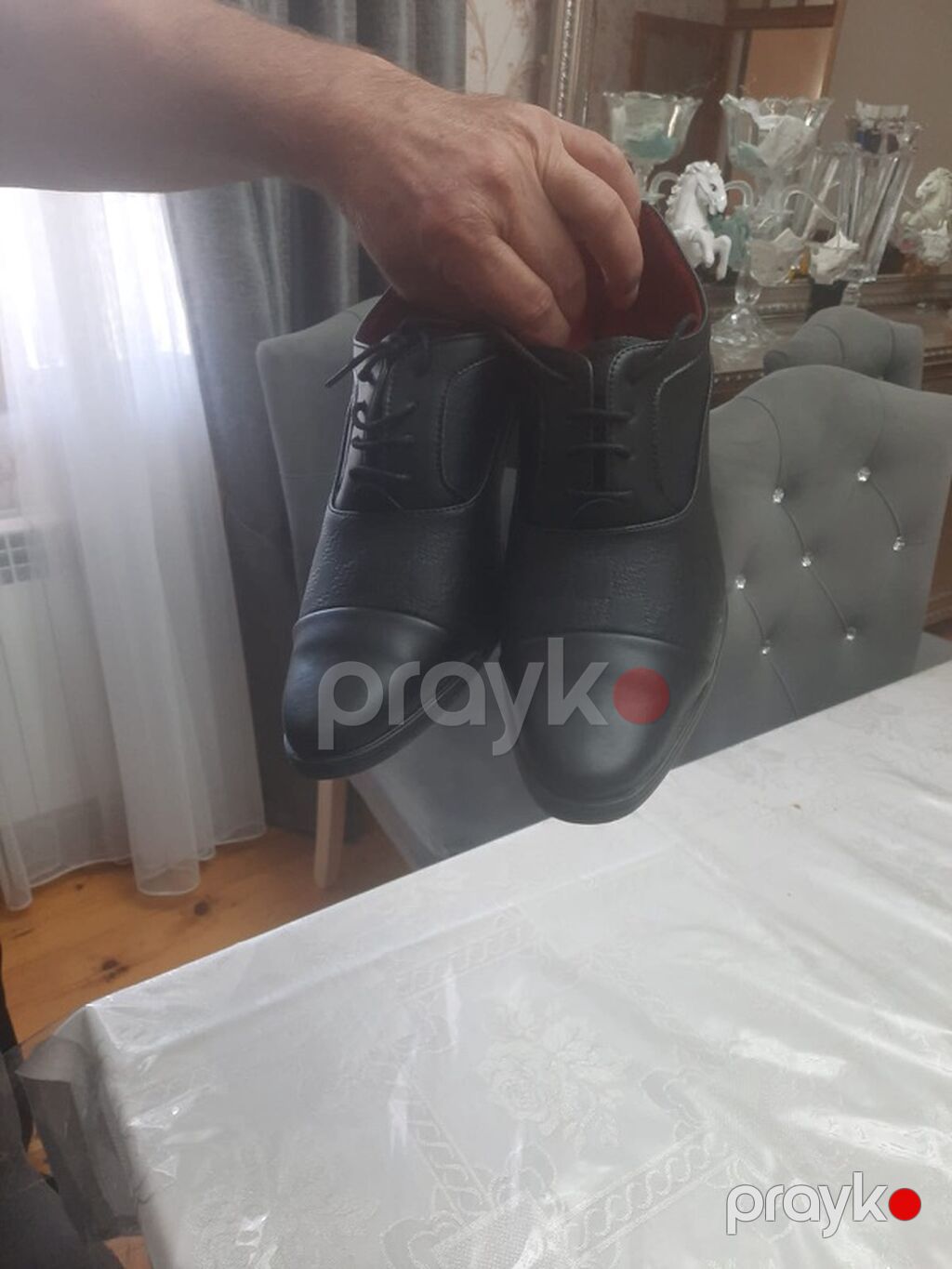 Tuflilər, Ölçü: 43, rəng - Qara, Yeni — Tufl, Bakı (8)