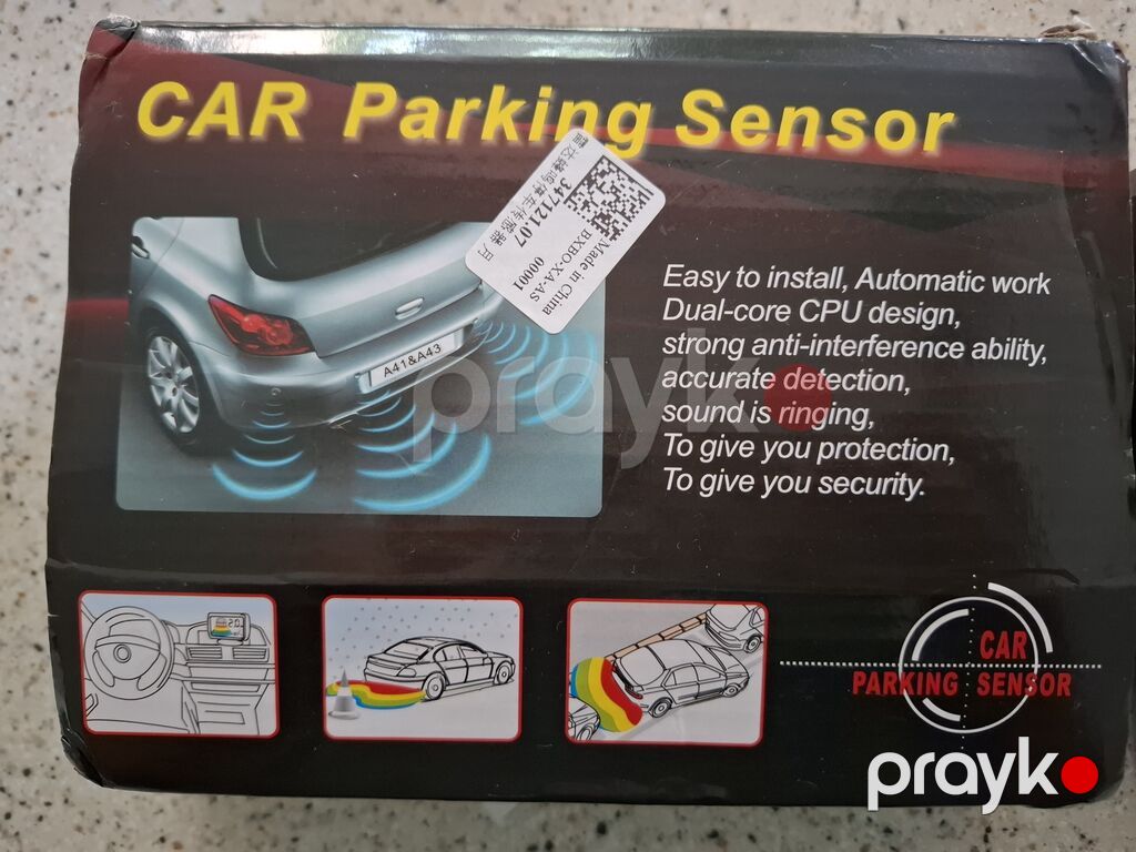 Avtomobil üçün Park Radar Sistemi – 4 sensorlu, LED displeyli.Qara və — Digər, Lənkəran (6)