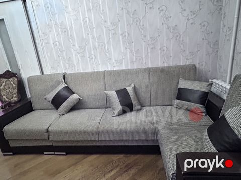 Künc divan + yemək masası və stul dəsti - Künc divan: L formalı, sağ — Bakı