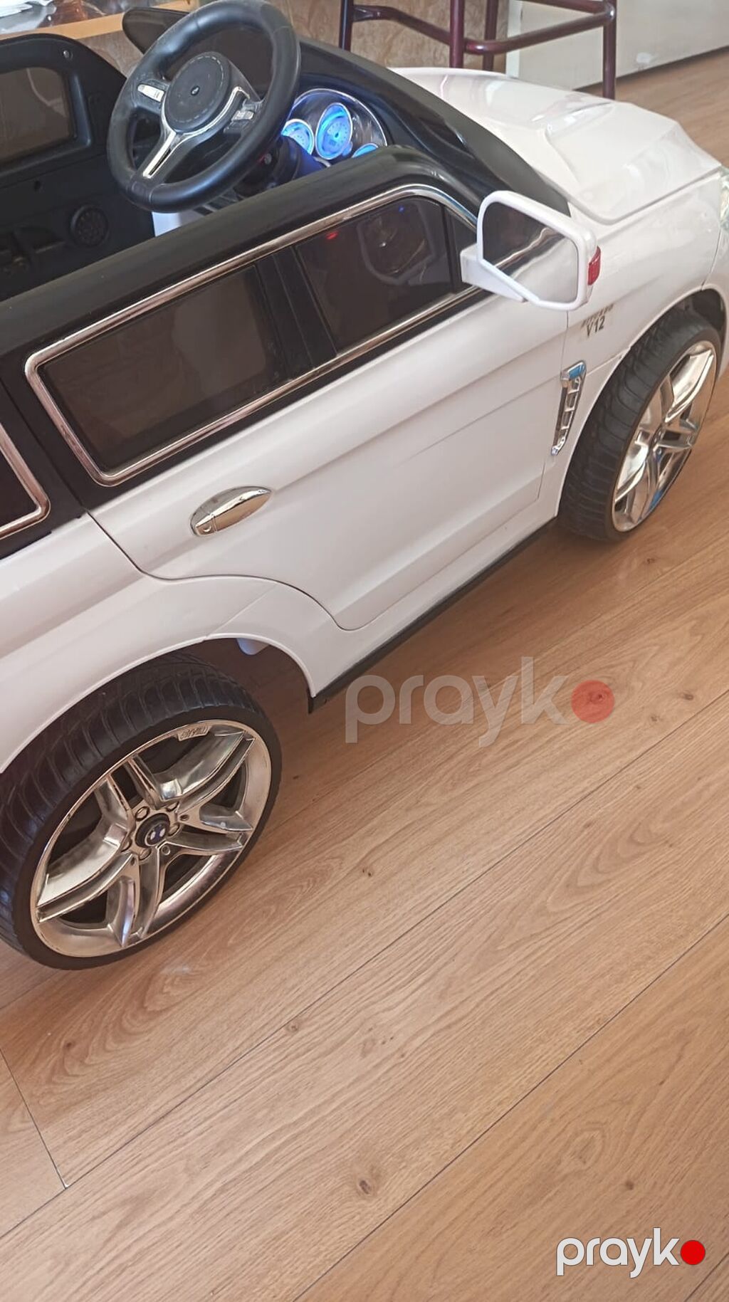 Uşaq üçün avtomobil – BMW üslublu, nömrə HJ-1588, arxa hissədə “X5 M” — Uşaq avtomobilləri, Bakı (7)
