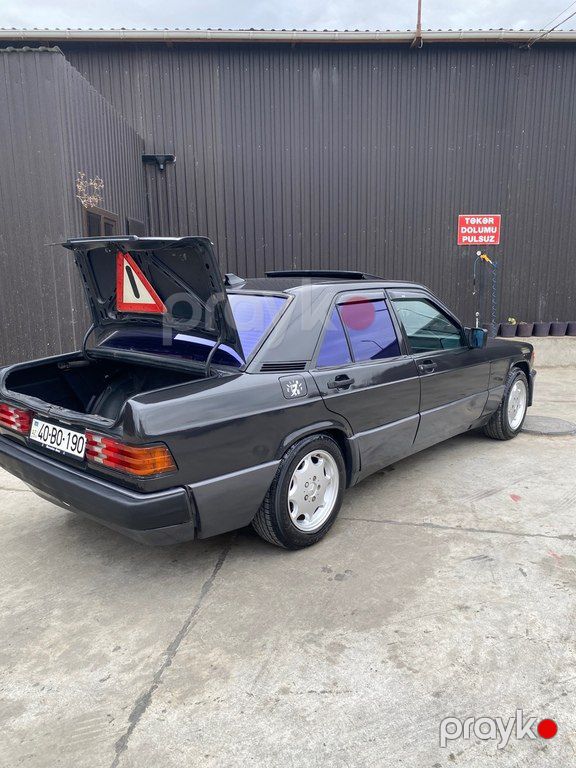 Mercedes 190, 1.8 L, 1991 il, 412 213 km — Avtomobillər, Cəlilabad (5)