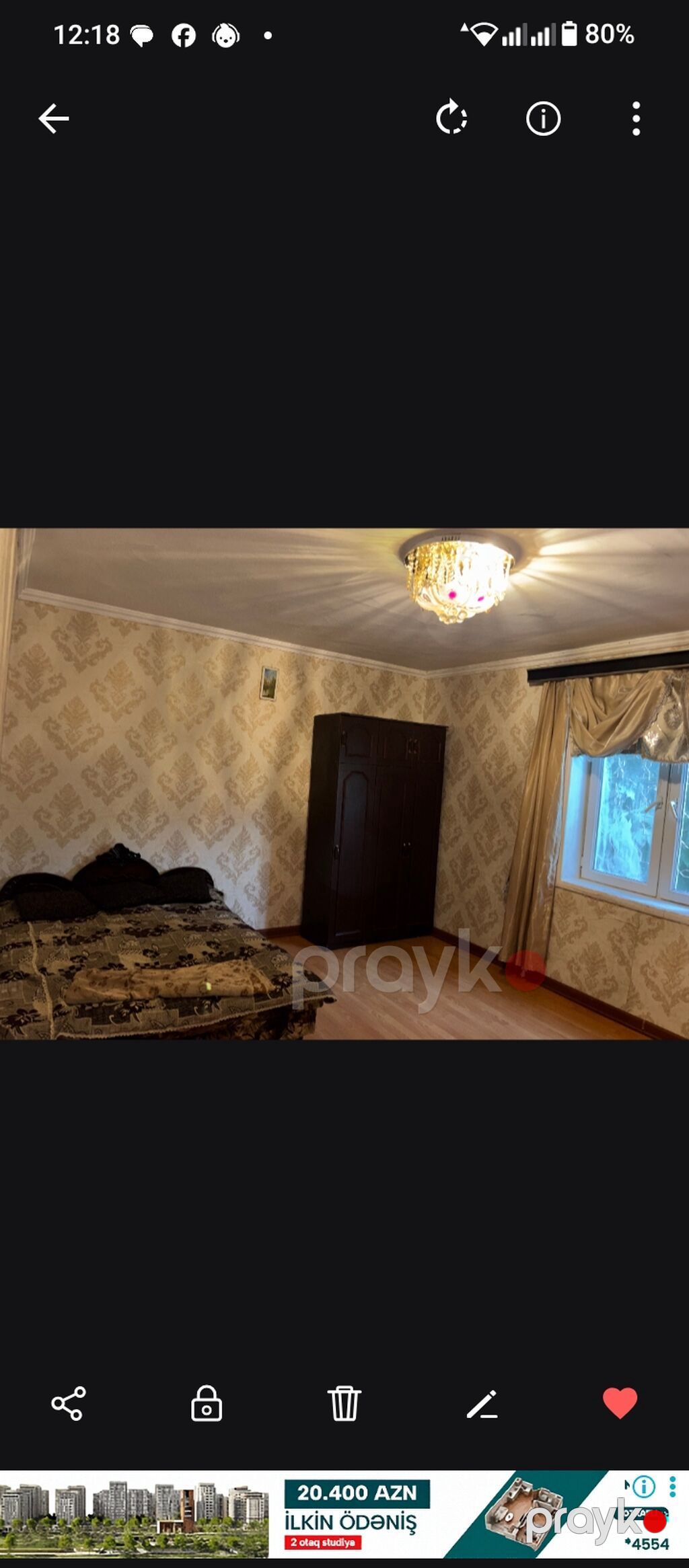 68 kv. m, 3 otaqlı, Qaz, Su, Kanalizasiya — Ev, villa, Bakı (5)