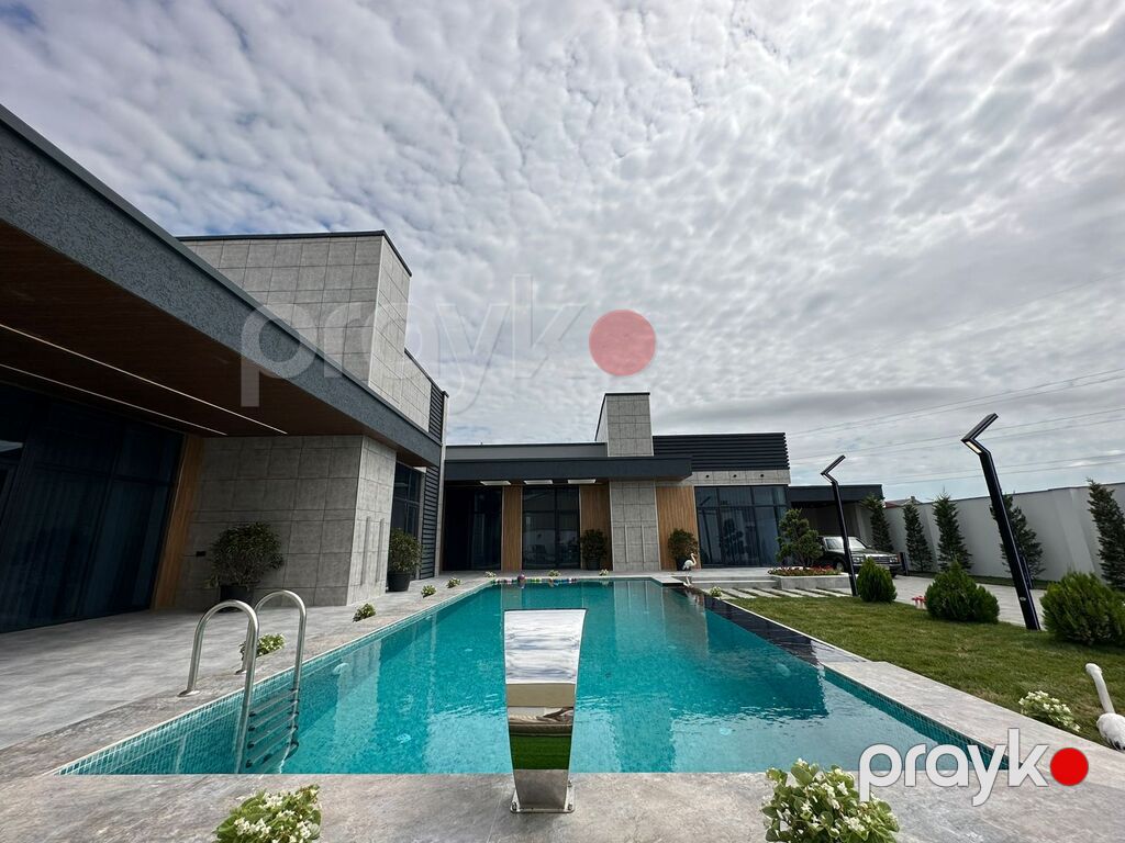 Satılır 5 otaqlı həyət evi/bağ evi 400 m² — Ev, villa, Bakı (5)