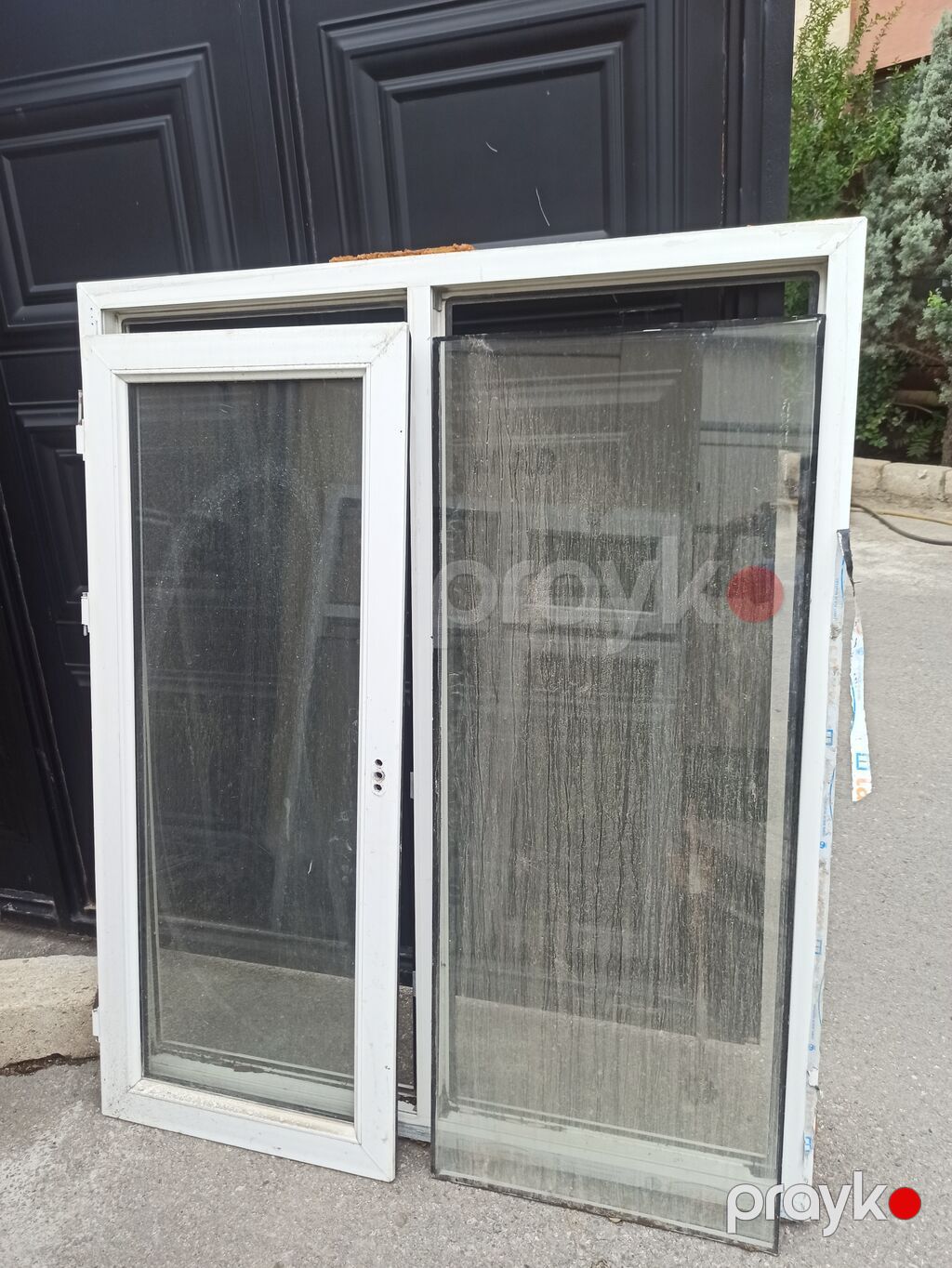 PVC pəncərə bloku - Material: ağ PVC profil - Komplekt: iki bölməli — Pəncərələr, qapılar, balkonlar, Bakı (3)