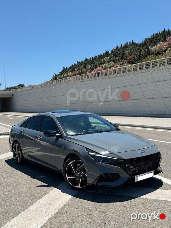Hyundai Elantra N Line, 1.6 L, 2022 il, 71 000 km — Avtomobillər, Bakı (2)