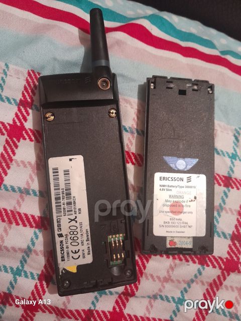 Ericsson A1018s mobil telefon Xüsusiyyətlər: - GSM telefon, ayrılan — Mingəçevir